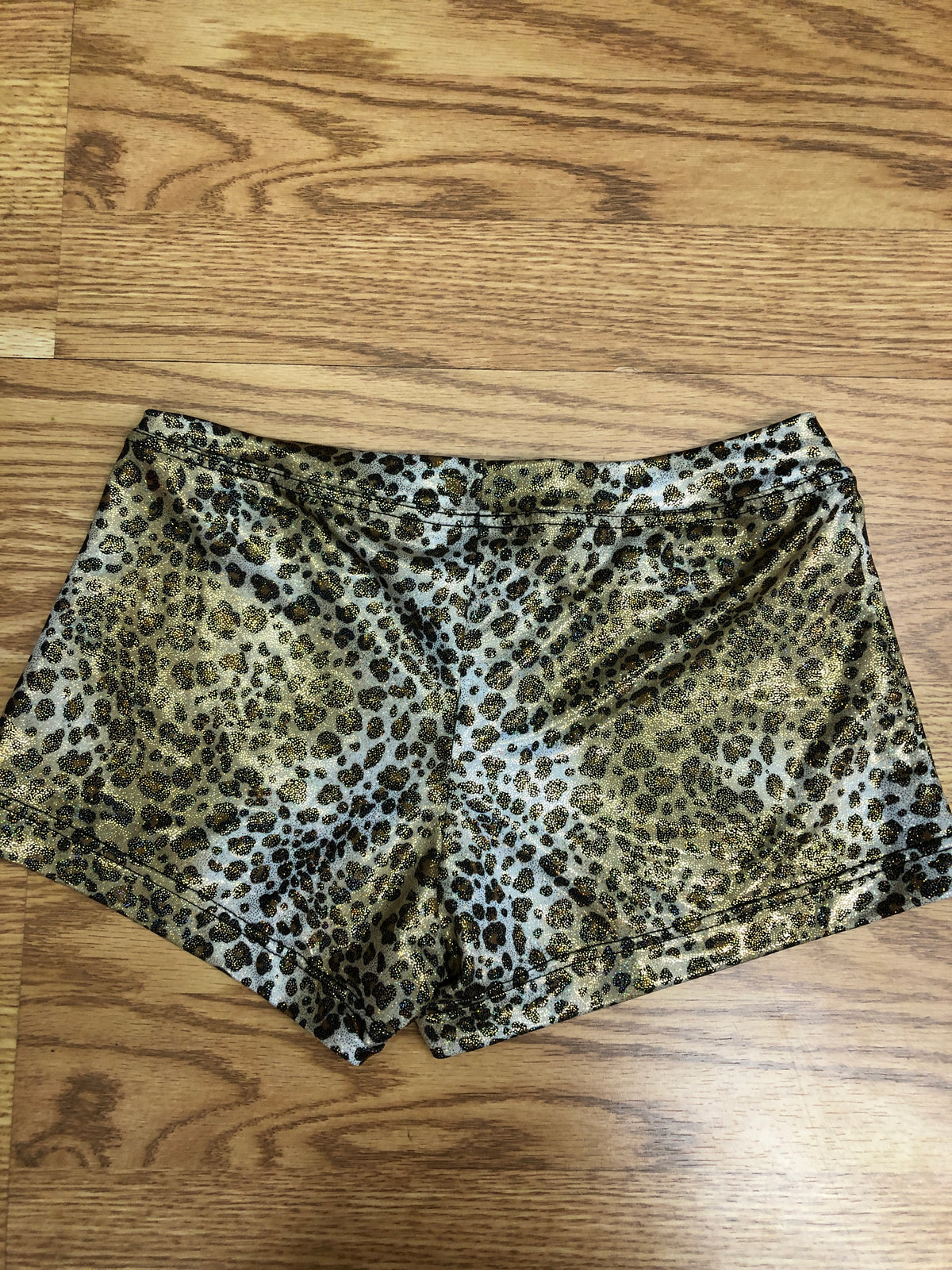 Pre-Owned Capezio Metallic Cheetah Small Adult Jazz Hip Hop