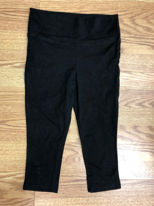 Pre-Owned Crop Pants Danskin Medium Child Black Jazz Cheer