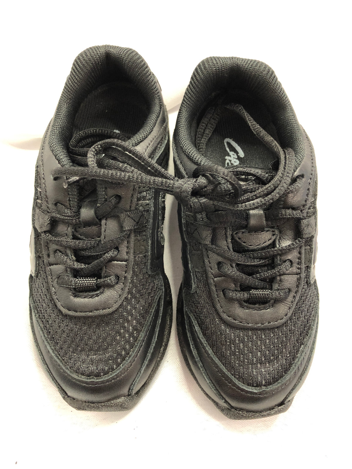 Pre-Owned Hip Hop Jazz Shoes Capezio Child 12M Sneakers Lace Up Split Sole