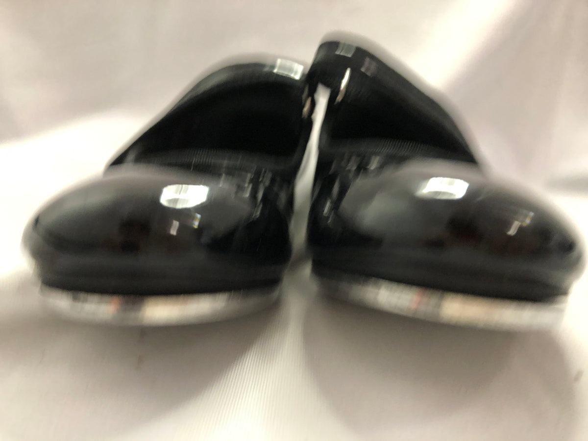 Pre-Owned Dance Tap Shoes Stelle Child 13M Mary Jane easy Strap Black