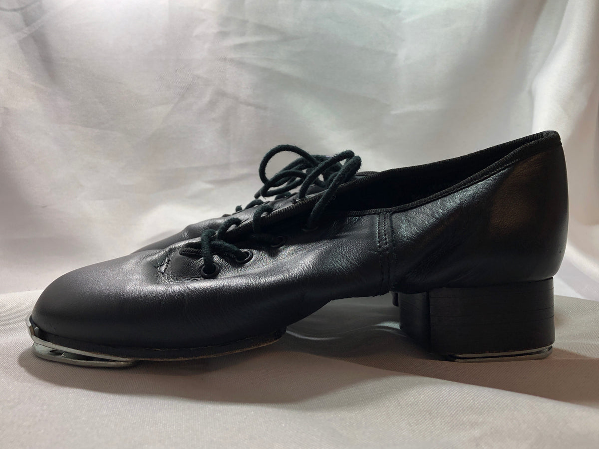 Pre-Owned Clogging Shoes Steven Stompers Adult 5M Oxford Leather Split Sole