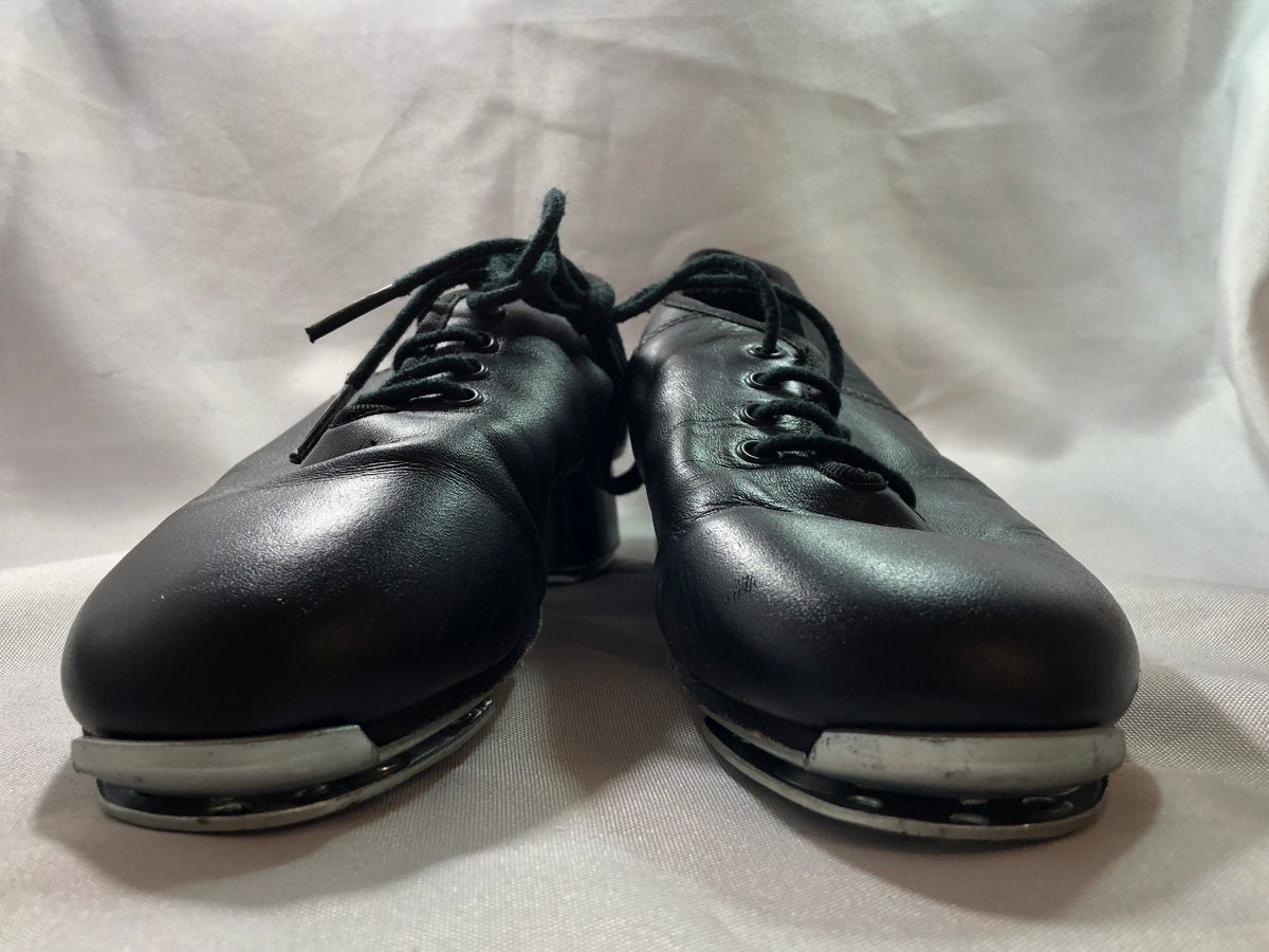 Pre-Owned Clogging Shoes Steven Stompers Adult 5M Oxford Leather Split Sole