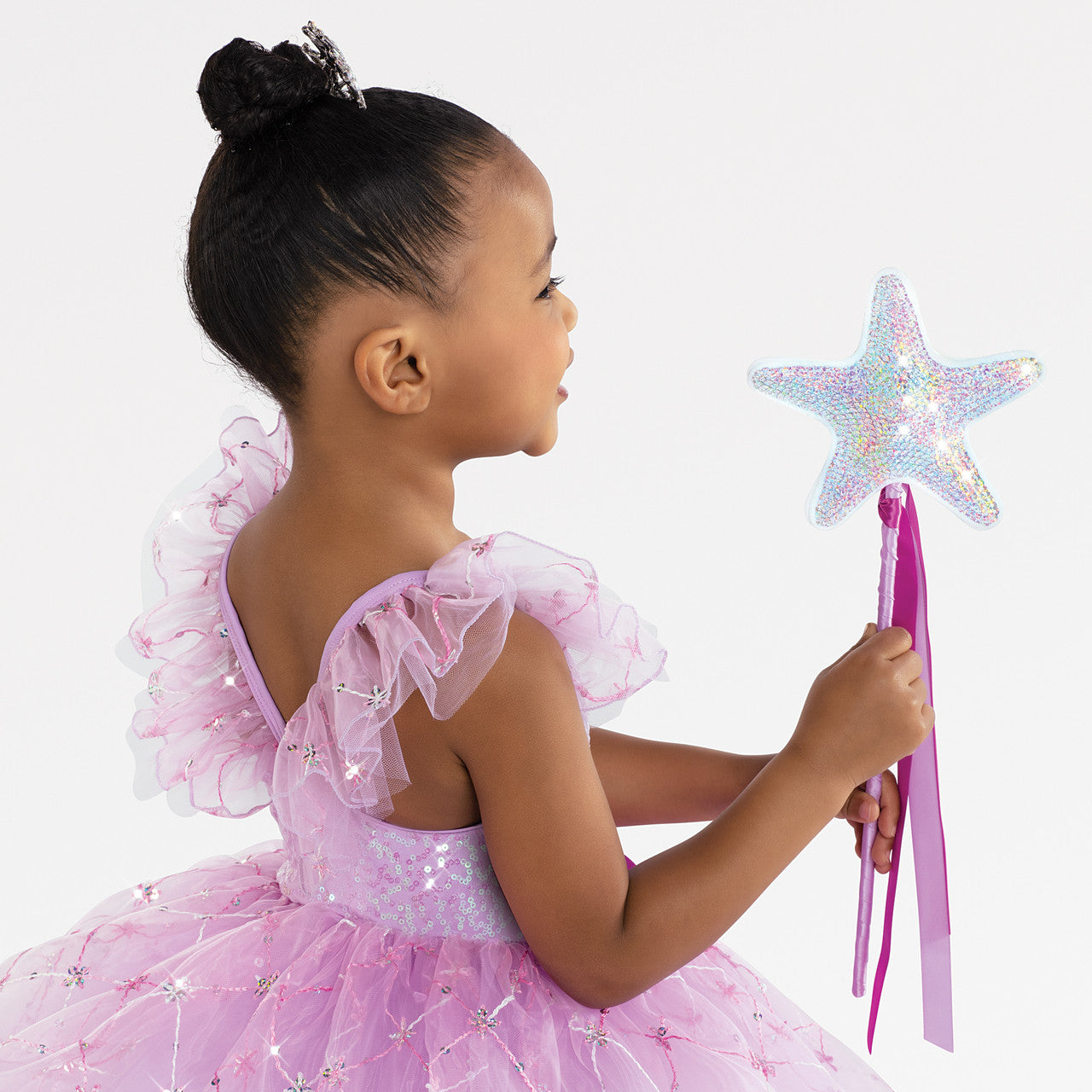 Pre-Owned Costume Small Child Purple Revolution RC18608 Ballet Tap Pageant Sequin Tutu