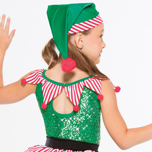 Pre-Owned Costume Revolution RC19706 Christmas Elf Medium Child Holiday Tap