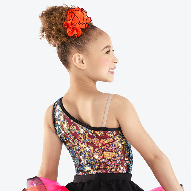 Pre-Owned Costume Small Child Black Revolution RC23527 Jazz Lyrical Acro 2 pc Dress