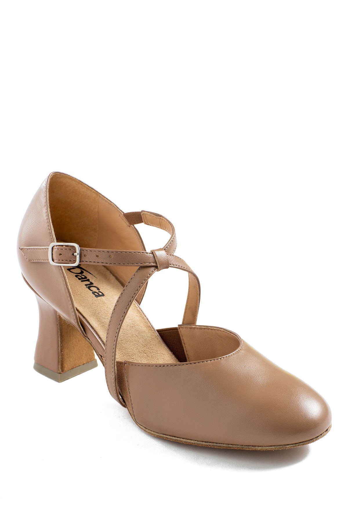 NEW Adult Ballroom Shoes So Danca SD142 Charity 2.5" Heel Cross Straps