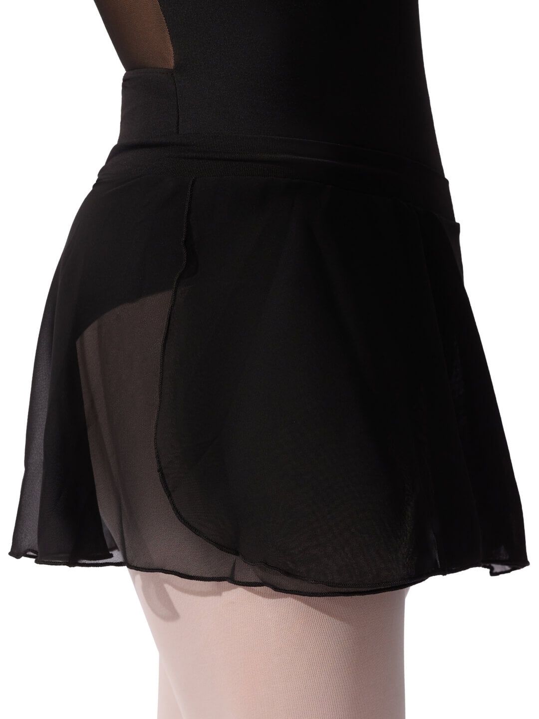 Pre-Owned Skirt Mirella Large Adult Black Pull On Ballet Pointe