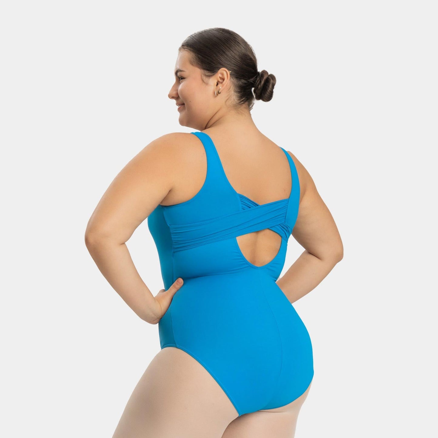 New Leotard So Danca Curvy SL211 Tank with Crossing Back straps