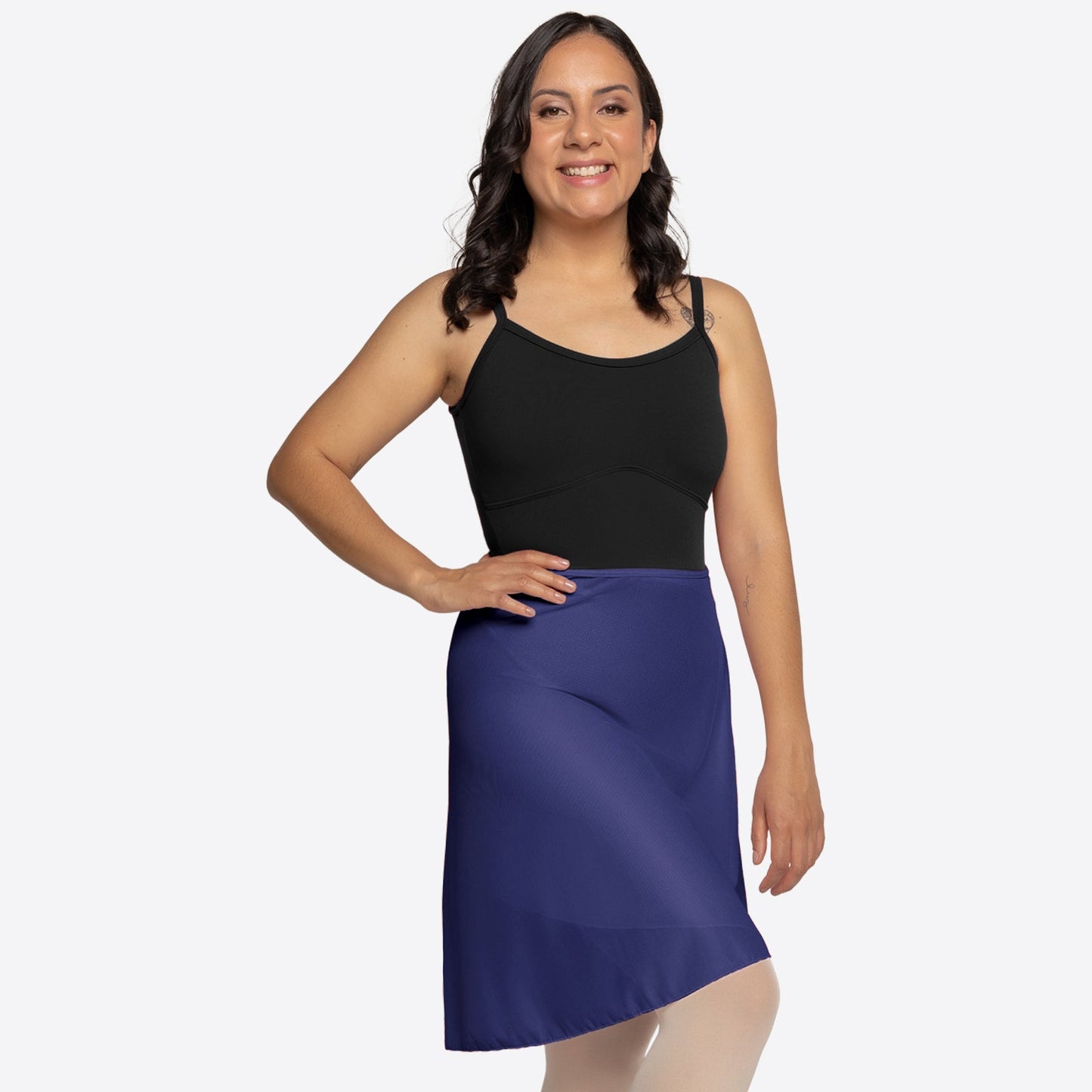 NEW Wrap Skirt So Danca SL234 Knee Length Curvy Sizes
