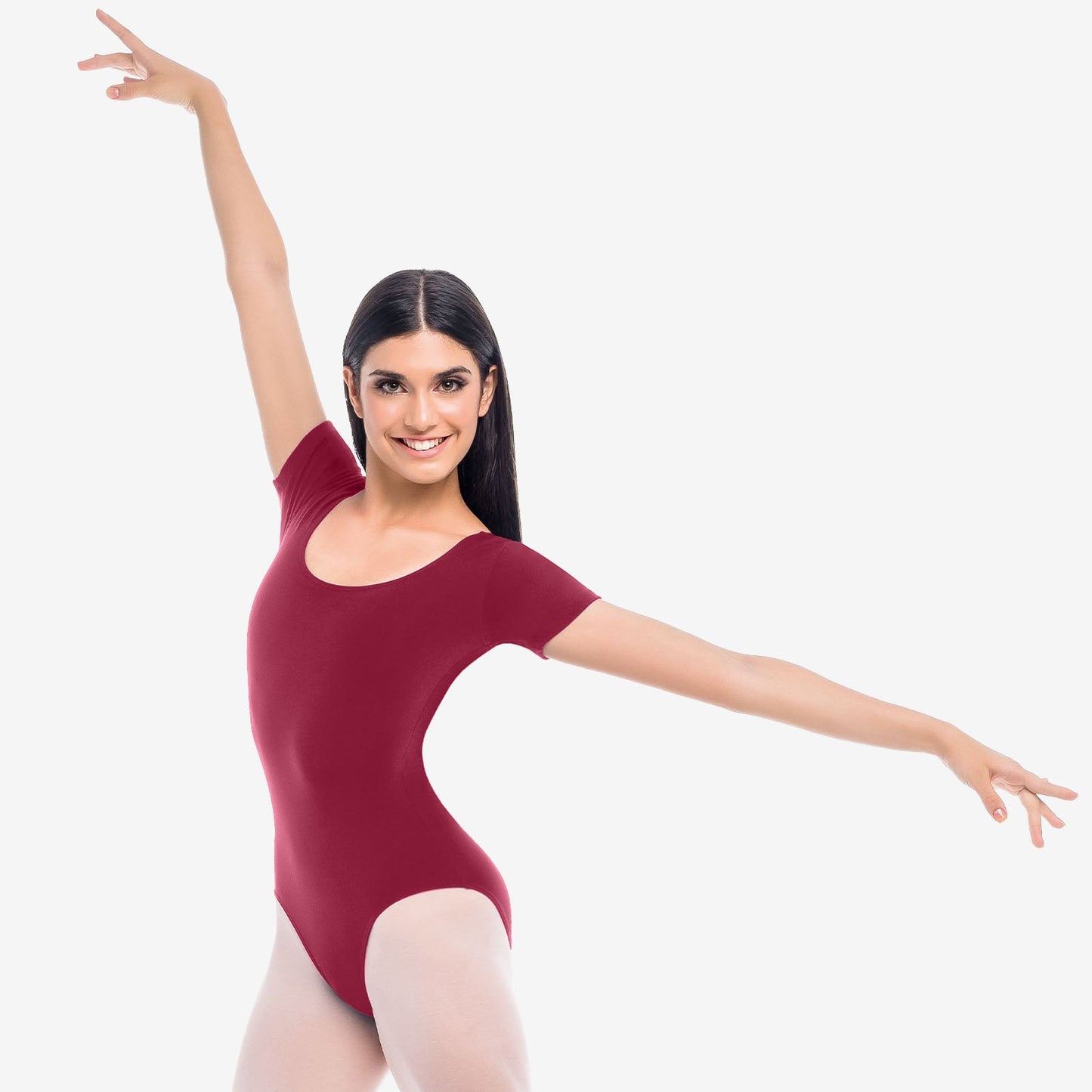 New Leotard So Danca SL25-Margaret Leotard Short Sleeve Adult