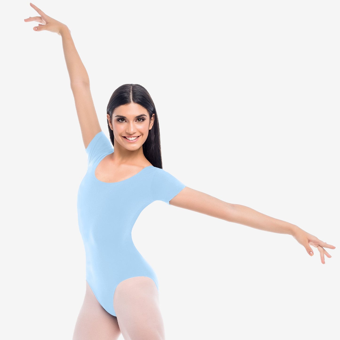 New Leotard So Danca SL25-Margaret Leotard Short Sleeve Adult
