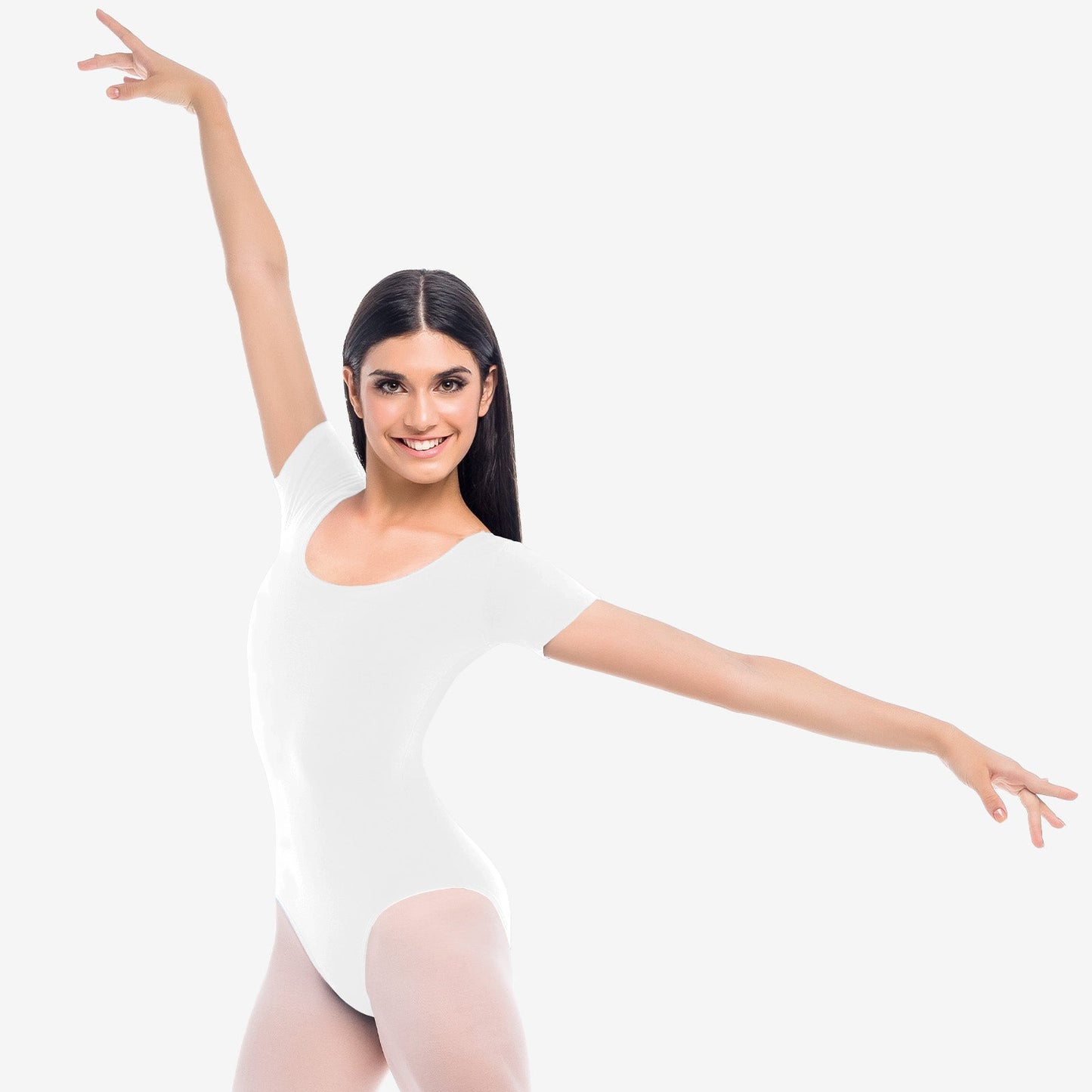 New Leotard So Danca SL25-Margaret Leotard Short Sleeve Adult