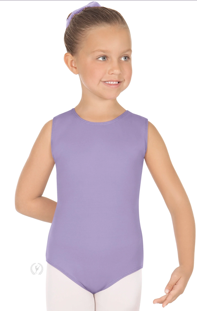 New Leotard Eurotard 1089 Cotton Tank Girl's