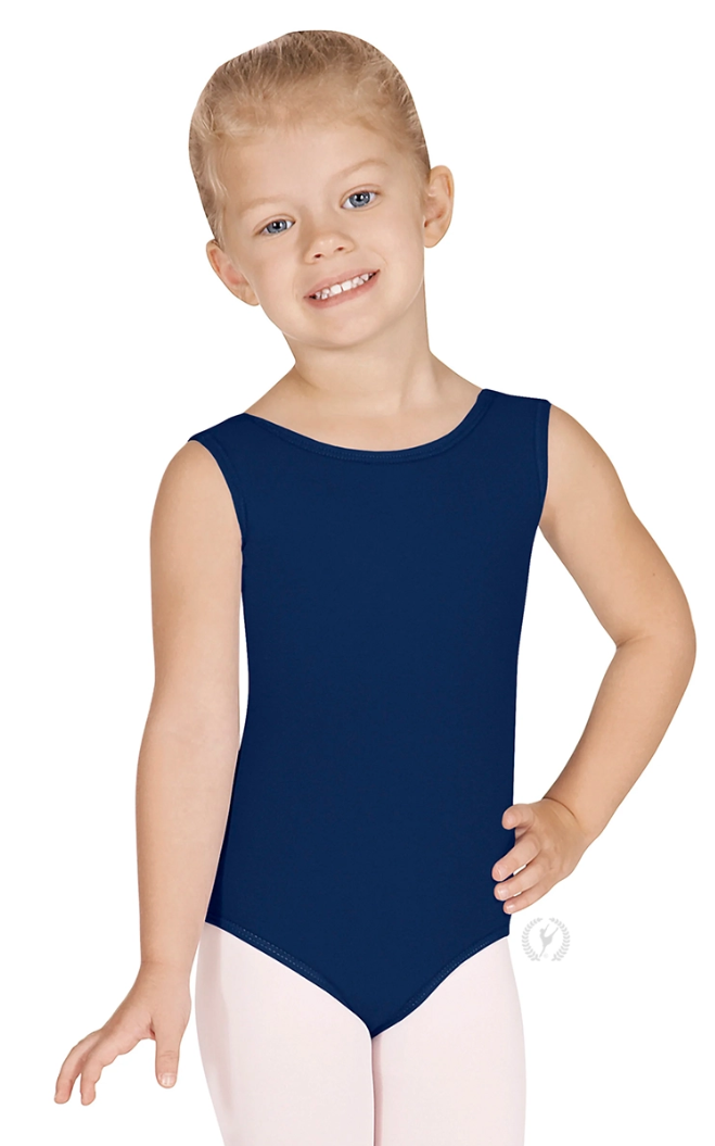 New Leotard Eurotard 1089 Cotton Tank Girl's