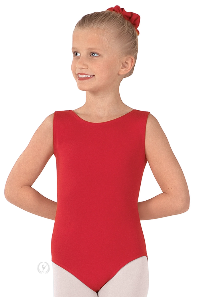 New Leotard Eurotard 1089 Cotton Tank Girl's
