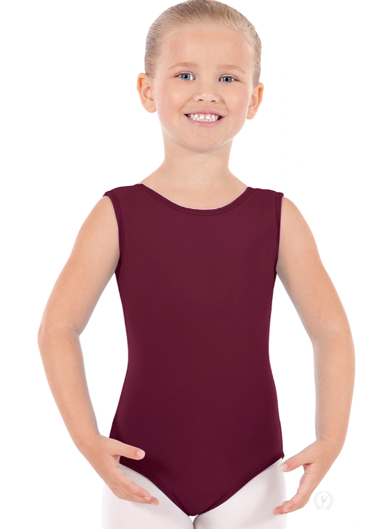 New Leotard Eurotard 4489 Lycra Tank Girl's Many Colors