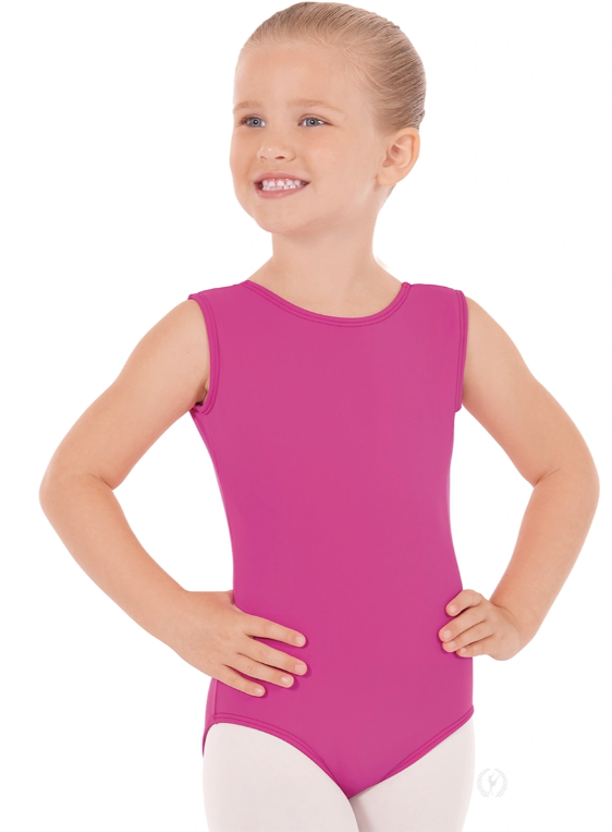 New Leotard Eurotard 4489 Lycra Tank Girl's Many Colors