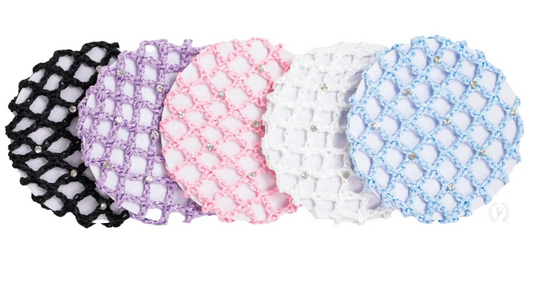 NEW Bun Covers with Rhinestones by Eurotard 272R