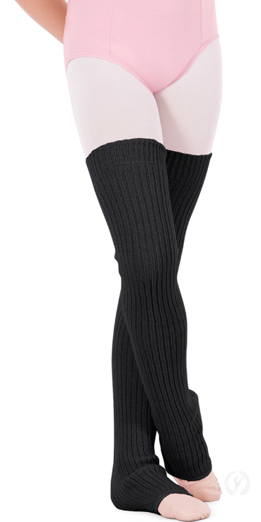 New Legwarmers Eurotard 2526C Knit Soft Child Sizes Black Pink White Ballet Pointe
