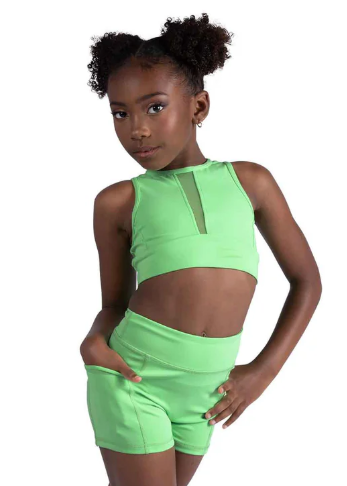 New Shorts Danz N Motion 26402C Parker High Waist Pockets Convention Wear Jazz