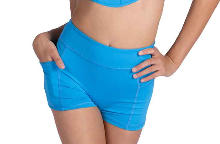 New Shorts Danz N Motion 26402C Parker High Waist Pockets Convention Wear Jazz