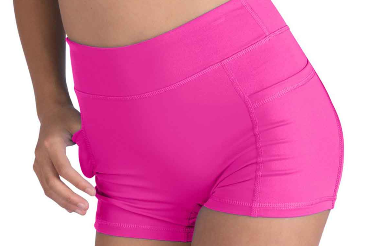 New Shorts Danz N Motion 26402C Parker High Waist Pockets Convention Wear Jazz