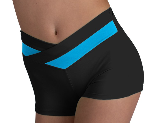 New Shorts Danz N Motion 26404C 2 tone Convention wear Jazz Acro
