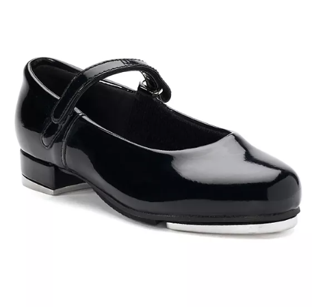 New Closeout Tap Shoes Leo's 208 Black Patent Mary Jane 7.5M Toddler