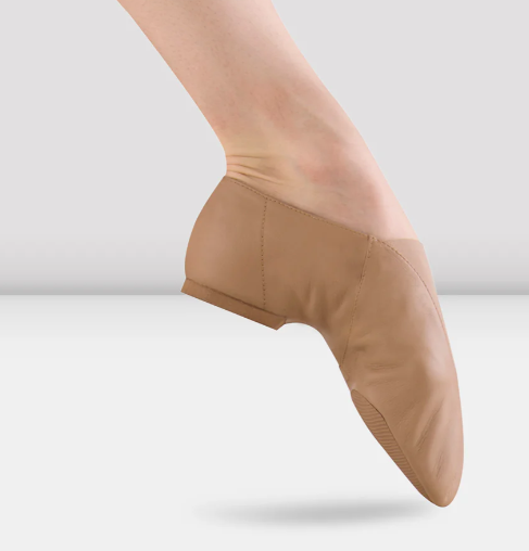 New Closeout Jazz Shoes Bloch S0401 Supa Jazz Girls Tan/Black
