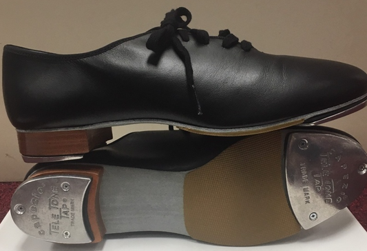 New Closeout Tap Shoes Capezio Coppola CG355 Vintage Black and Tan