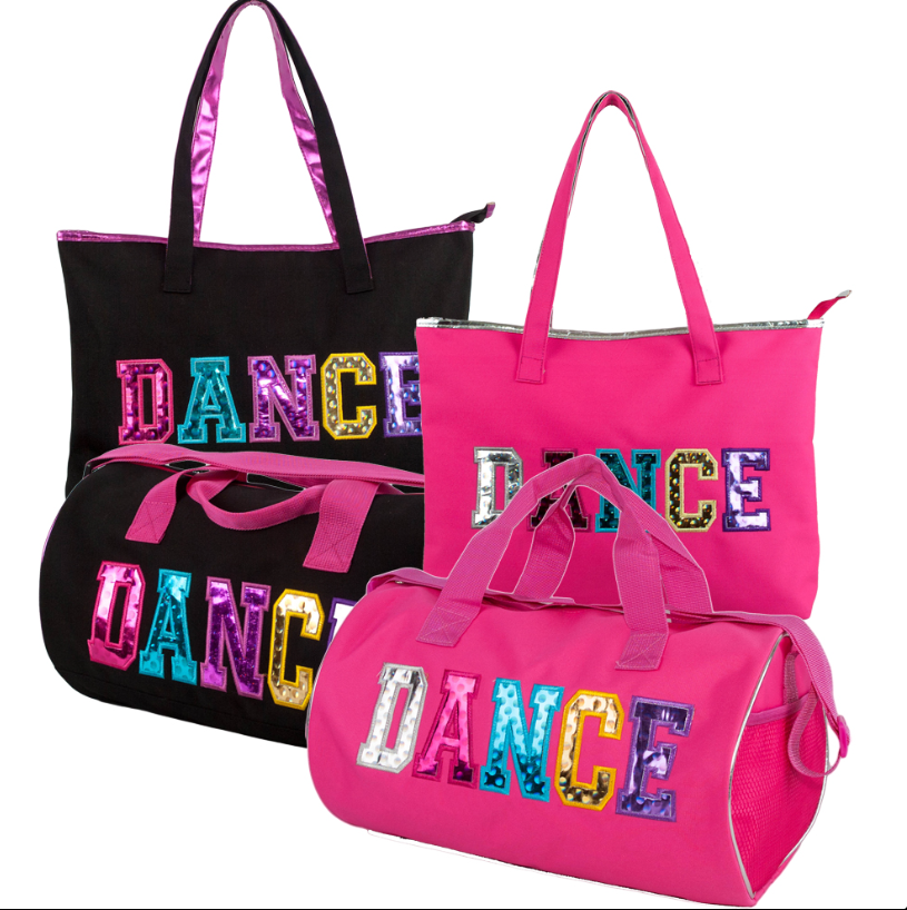 New Quilted Reflections Duffle or Tote by tyvm 44616 Multiple Colors Ballet Tap Jazz