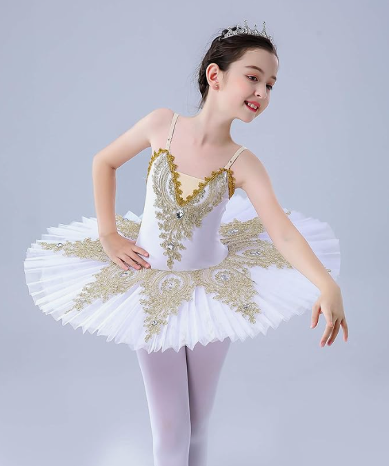 Pre-Owned Costume Intermediate Child Amazon White Ballet Pointe Swan Lake