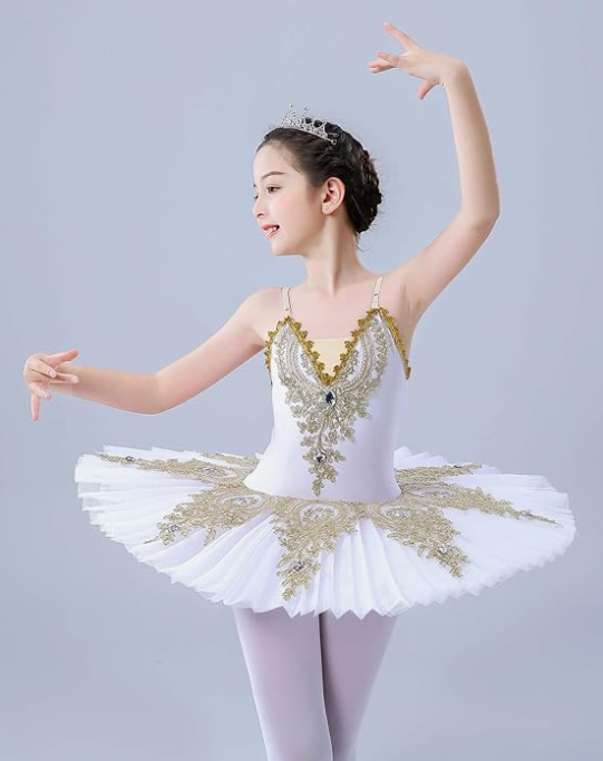 Pre-Owned Costume Intermediate Child Amazon White Ballet Pointe Swan Lake