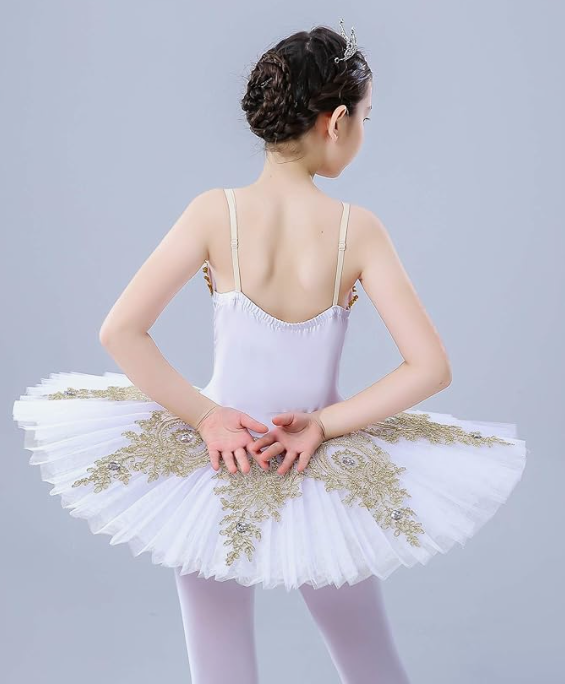 Pre-Owned Costume Intermediate Child Amazon White Ballet Pointe Swan Lake