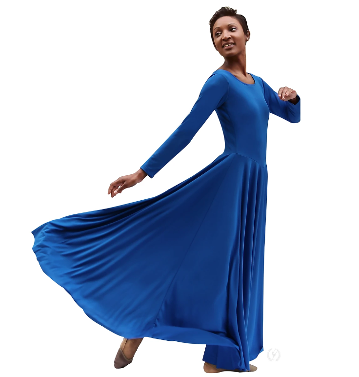New Praise Pants Eurotard 13524 Palazzo Liturgical Long Church Dance Women's Sizes