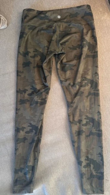 Pre-Owned Leggings Lululemon Camo XS Adult 4 Tap Ballet