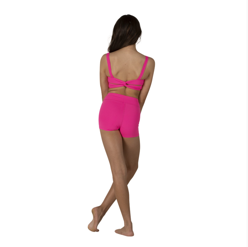 New Crop Top Danz N Motion 26317C Twist Back Convention Wear Jazz