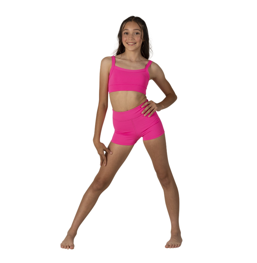 New Crop Top Danz N Motion 26317C Twist Back Convention Wear Jazz