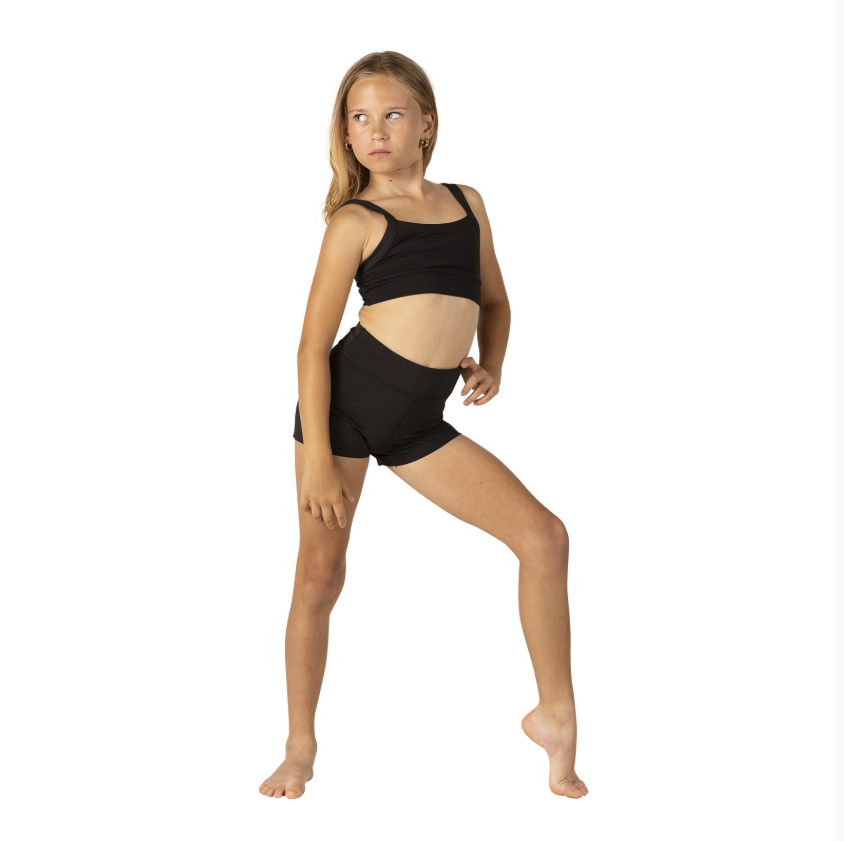 New Crop Top Danz N Motion 26317C Twist Back Convention Wear Jazz