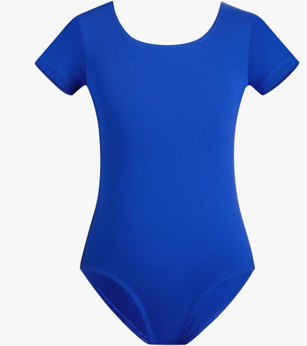 Pre-Owned Leotard Royal Blue XL Child Cotton Ballet Tap Jazz