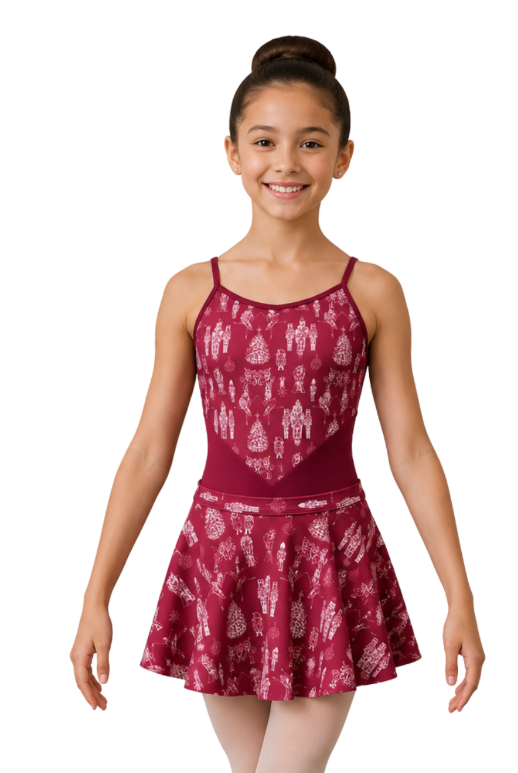 New Nutcracker Leotard and Skirt Christmas Danz N Motion Child & Adult Sizes