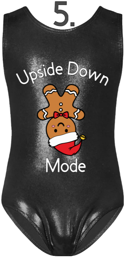 Custom Christmas Leotards - Design 5 Upside Down Mode