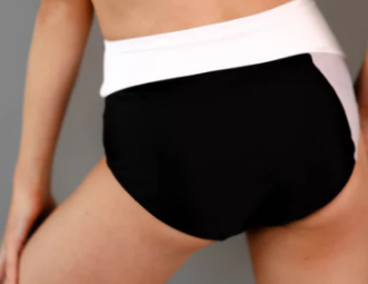 NEW SET Simply Be Originals Medium Child White Black Crop Top and Trunks