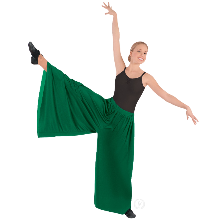 New Praise Pants Eurotard 13524 Palazzo Liturgical Long Church Dance Women's Sizes