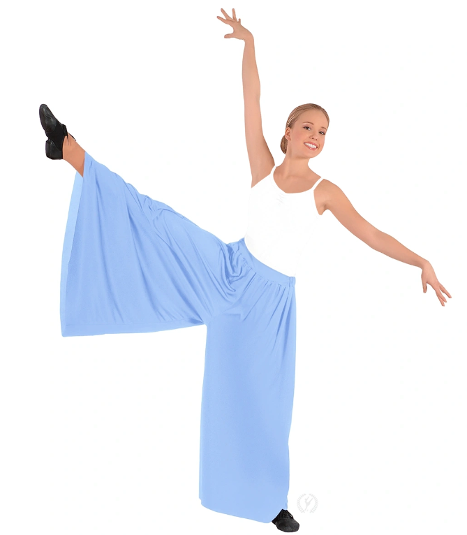 New Praise Pants Eurotard 13524 Palazzo Liturgical Long Church Dance Women's Sizes