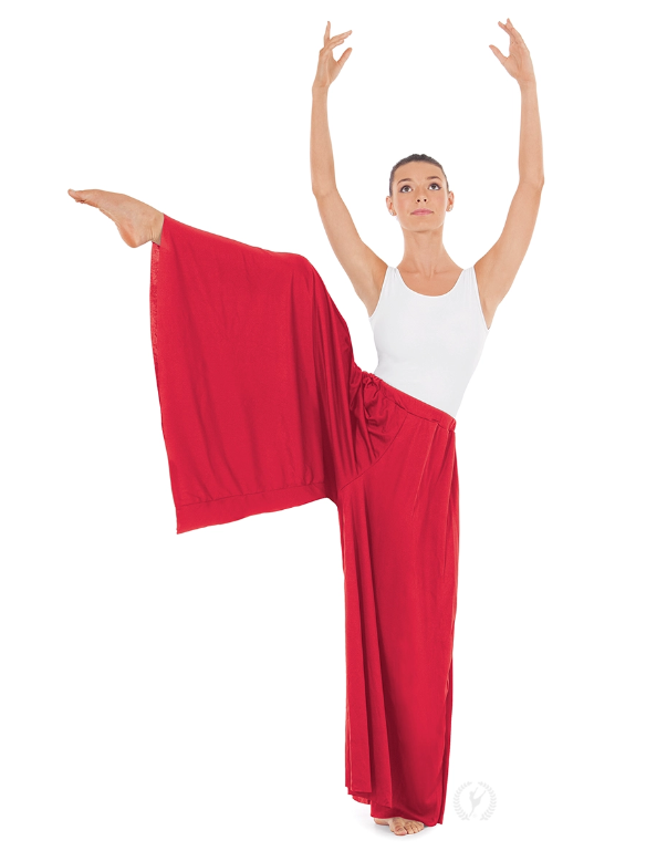 New Praise Pants Eurotard 13524 Palazzo Liturgical Long Church Dance Women's Sizes