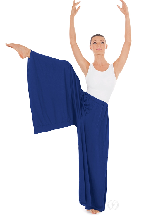 New Praise Pants Eurotard 13524 Palazzo Liturgical Long Church Dance Women's Sizes