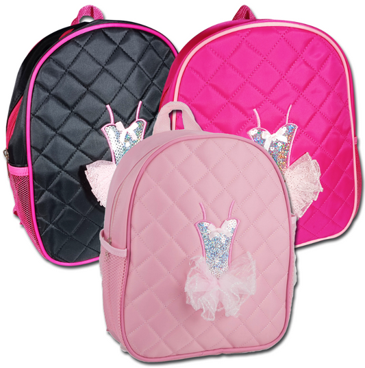 New Quilted Backpack Tutu by tyvm 44016 Multiple Colors Ballet Tap Jazz
