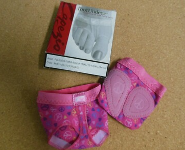 New Contemporary Shoes Capezio Mesh Foot Undeez in fun Prints