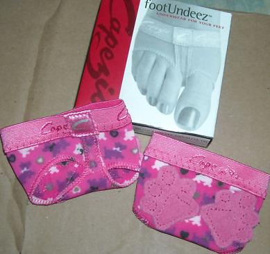 New Contemporary Shoes Capezio Mesh Foot Undeez in fun Prints